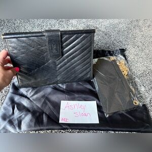 Yves Saint Laurent vintage clutch/crossbody